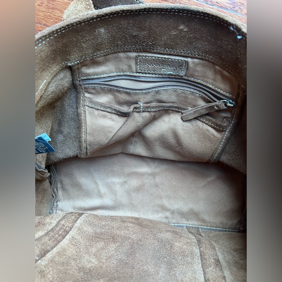 Banana Republic Rich Brown Suede Bag - Picture 6 of 6